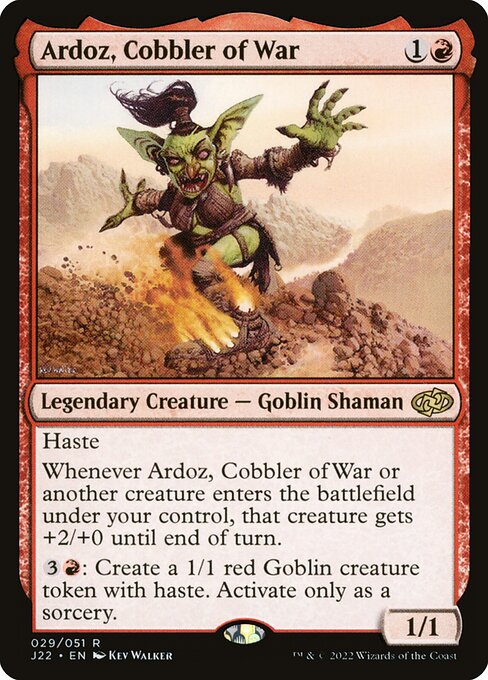 Jumpstart 2022 - 29 - Ardoz, Cobbler of War - Rare - R - Non-foil