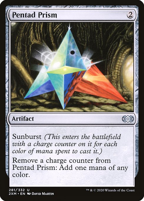 Double Masters - 281 - Pentad Prism - Uncommon - C - Non-foil