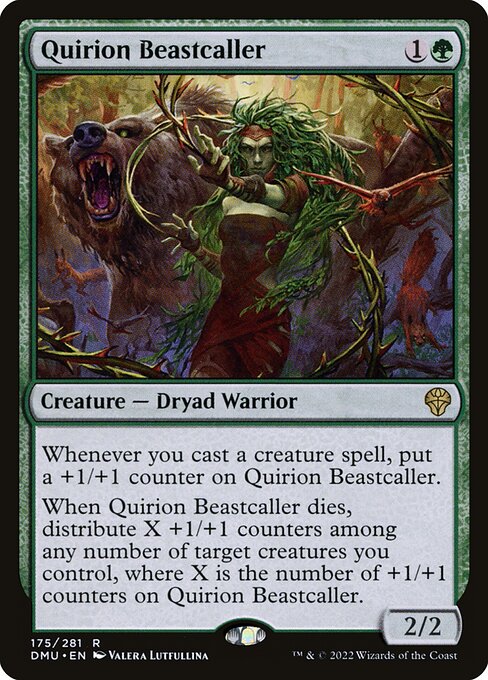 Dominaria United - 175 - Quirion Beastcaller - Rare - G - Foil