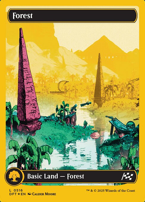 Aetherdrift - 516 - Forest - Common - C - Foil