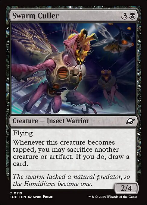 Edge of Eternities - 119 - Swarm Culler - Common - B - Non-foil