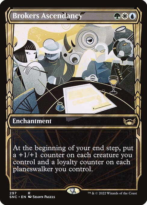 Streets of New Capenna - 297 - Brokers Ascendancy - Rare - Multi - Foil