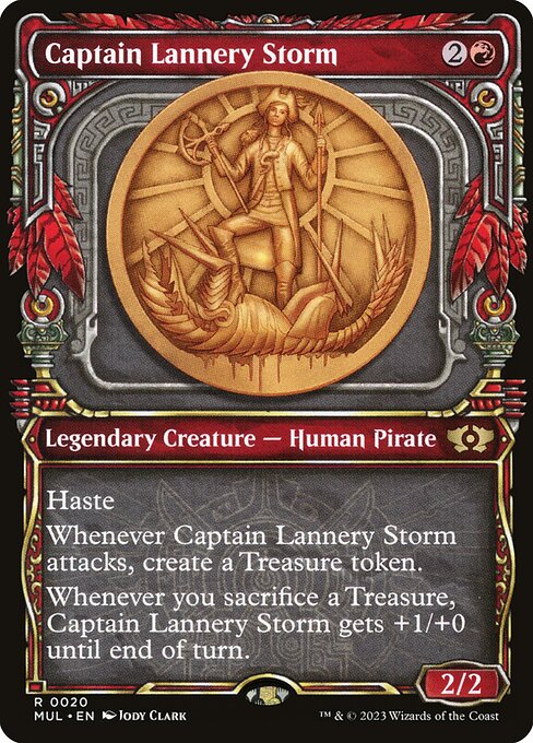 Multiverse Legends - 20 - Captain Lannery Storm - Rare - R - Foil