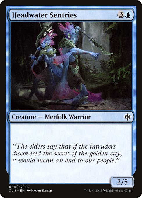 Ixalan - 58 - Headwater Sentries - Common - U - Non-foil