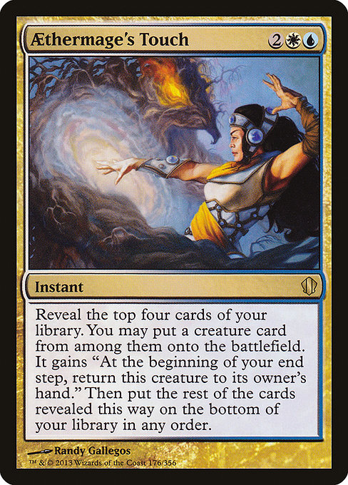 Commander 2013 - 176 - Aethermage's Touch - Rare - WU - Non-foil