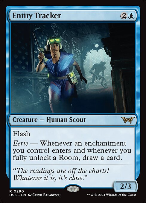 Duskmourn: House of Horror - 290 - Entity Tracker - Rare - U - Non-foil