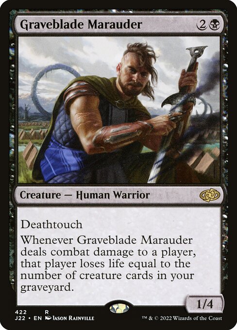 Jumpstart 2022 - 422 - Graveblade Marauder - Rare - B - Non-foil