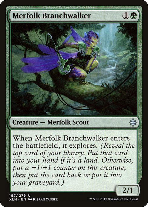 Ixalan - 197 - Merfolk Branchwalker - Uncommon - G - Non-foil