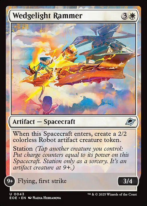 Edge of Eternities - 43 - Wedgelight Rammer - Uncommon - W - Non-foil