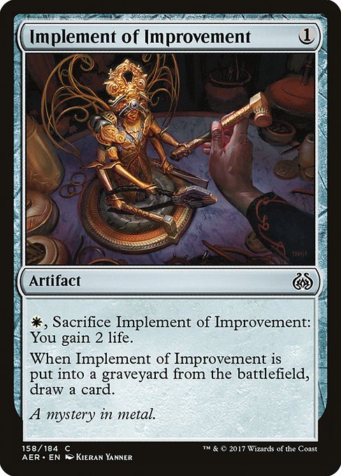 Aether Revolt - 158 - Implement of Improvement - Common - C - Non-foil