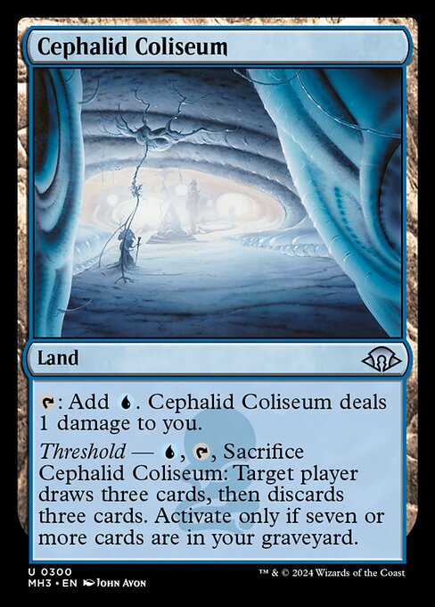 Modern Horizons 3 - 300 - Cephalid Coliseum - Uncommon - C - Foil