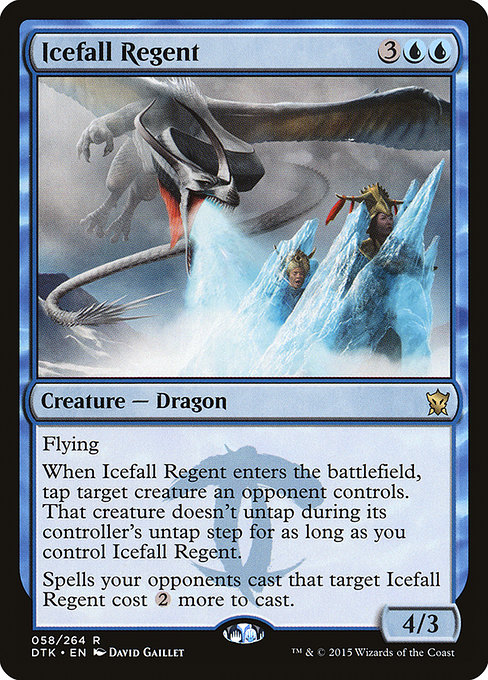 Dragons of Tarkir - 58 - Icefall Regent - Rare - U - Non-foil