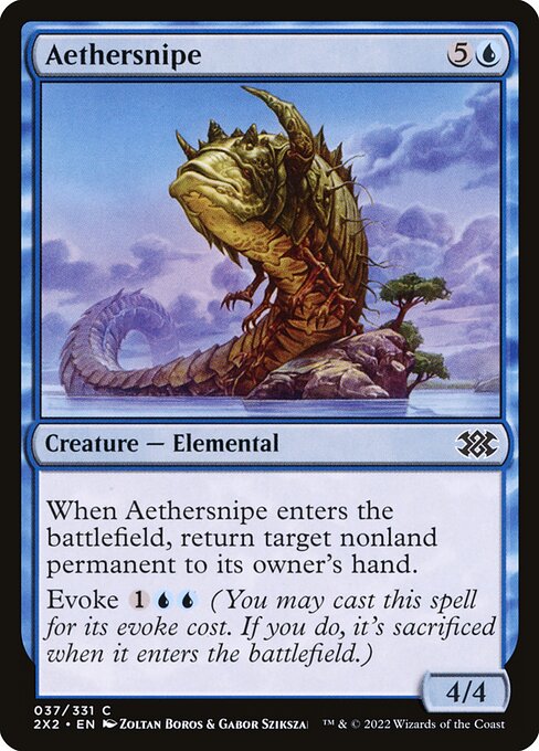 Double Masters 2022 - 37 - Aethersnipe - Common - U - Non-foil