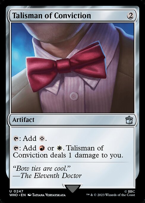 Doctor Who - 247 - Talisman of Conviction - Uncommon - C - Foil