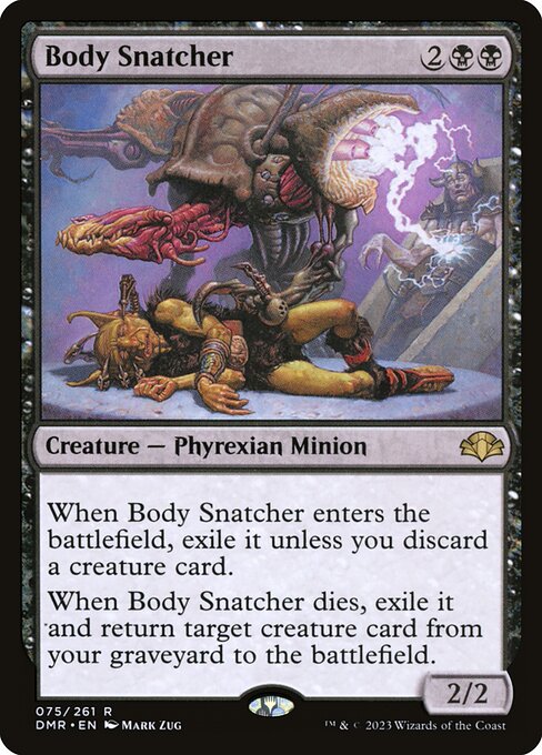 Dominaria Remastered - 75 - Body Snatcher - Rare - B - Non-foil
