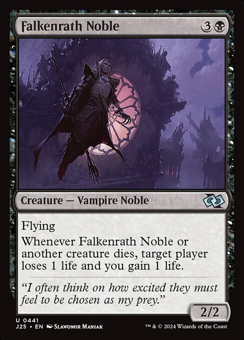 Foundations Jumpstart - 441 - Falkenrath Noble - Uncommon - B - Non-foil