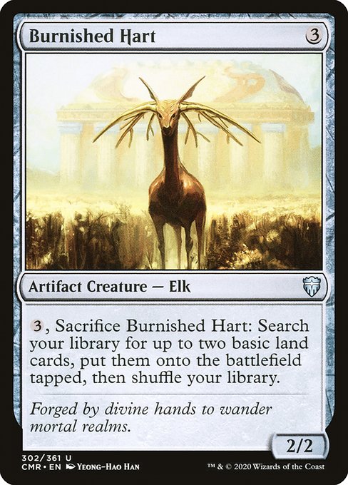 Commander Legends - 302 - Burnished Hart - Uncommon - C - Non-foil