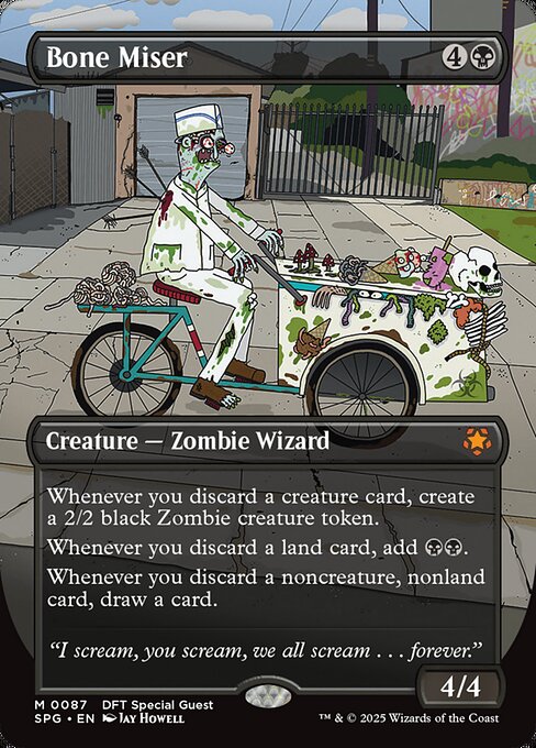 Special Guests - 87 - Bone Miser - Mythic - B - Non-foil