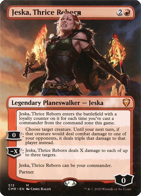 Commander Legends - 513 - Jeska, Thrice Reborn - Mythic - R - Non-foil