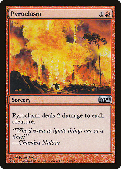 Magic 2010 - 152 - Pyroclasm - Uncommon - R - Non-foil