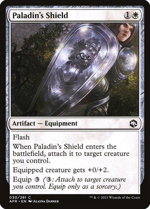 Adventures in the Forgotten Realms - 30 - Paladin's Shield - Common - W - Non-foil