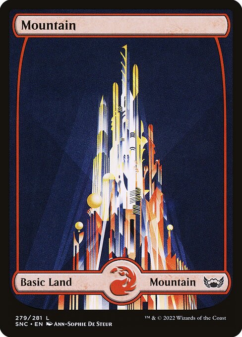 Streets of New Capenna - 279 - Mountain - Common - C - Non-foil