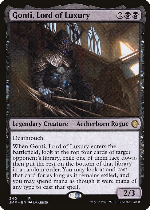 Jumpstart - 240 - Gonti, Lord of Luxury - Rare - B - Non-foil