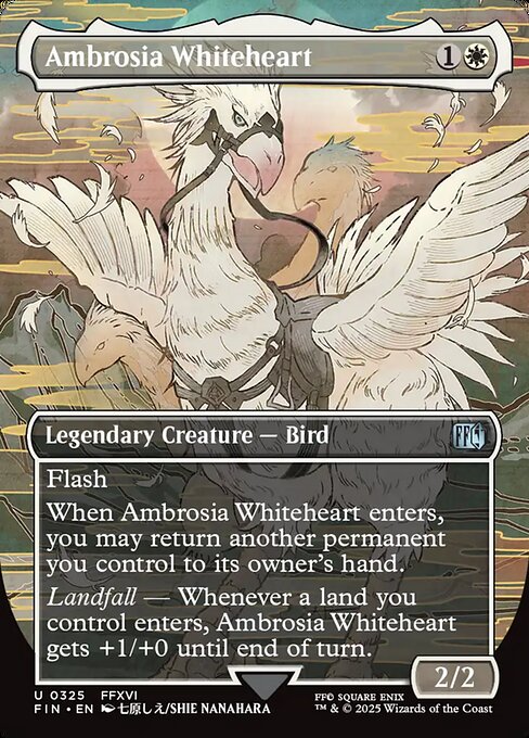 Final Fantasy - 325 - Ambrosia Whiteheart - Uncommon - W - Non-foil
