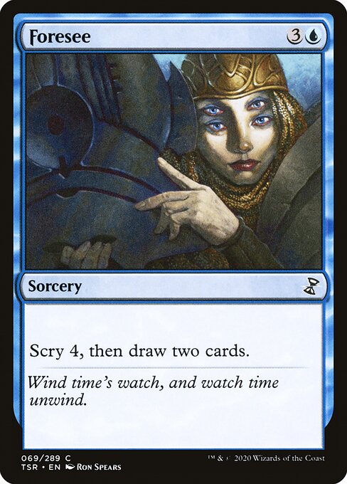 Time Spiral Remastered - 69 - Foresee - Common - U - Non-foil