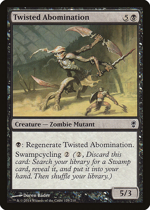 Conspiracy - 129 - Twisted Abomination - Common - B - Non-foil