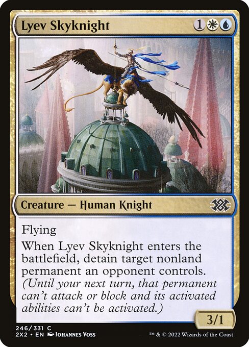 Double Masters 2022 - 246 - Lyev Skyknight - Common - WU - Non-foil