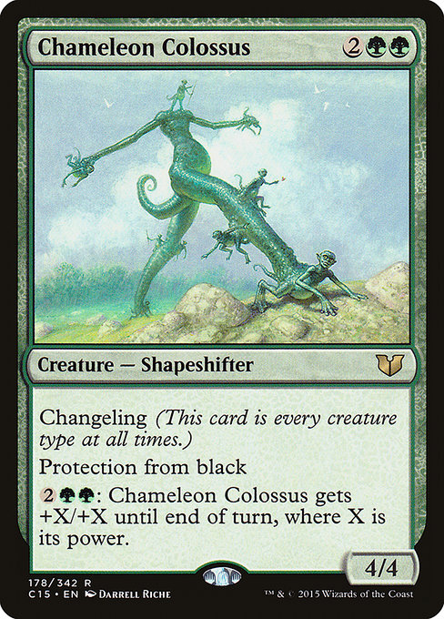 Commander 2015 - 178 - Chameleon Colossus - Rare - G - Non-foil
