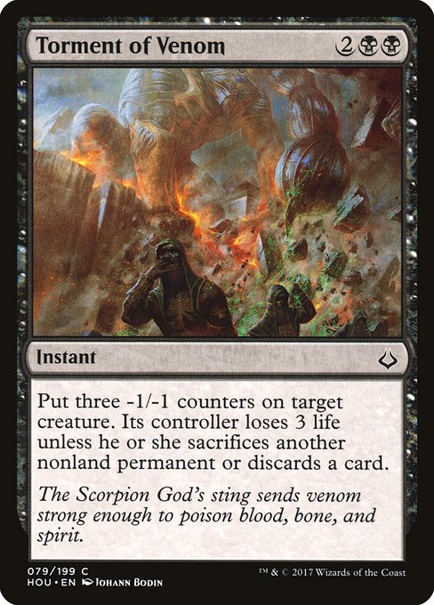 Hour of Devastation - 79 - Torment of Venom - Common - B - Non-foil