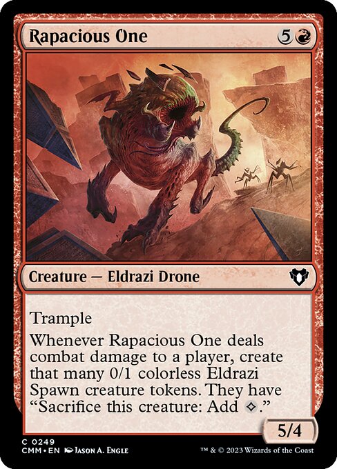 Commander Masters - 249 - Rapacious One - Common - R - Non-foil