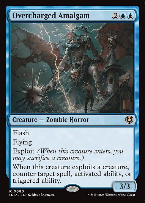 Innistrad Remastered - 80 - Overcharged Amalgam - Rare - U - Non-foil
