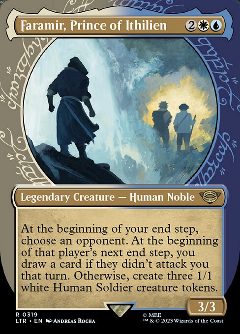 The Lord of the Rings: Tales of Middle-earth - 319 - Faramir, Prince of Ithilien - Rare - WU - Foil