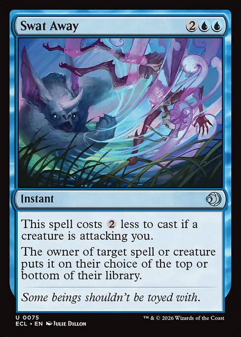 Lorwyn Eclipsed - 75 - Swat Away - Uncommon - U - Non-foil