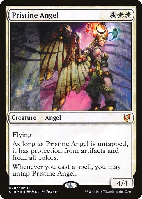 Commander 2019 - 70 - Pristine Angel - Mythic - W - Non-foil