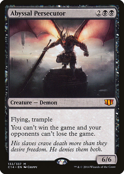 Commander 2014 - 132 - Abyssal Persecutor - Mythic - B - Non-foil