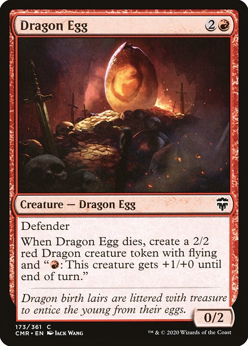 Commander Legends - 173 - Dragon Egg - Common - R - Non-foil