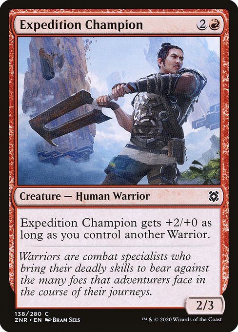 Zendikar Rising - 138 - Expedition Champion - Common - R - Non-foil