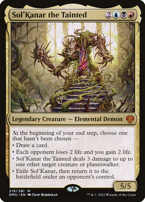 Dominaria United - 219 - Sol'Kanar the Tainted - Mythic - Multi - Non-foil