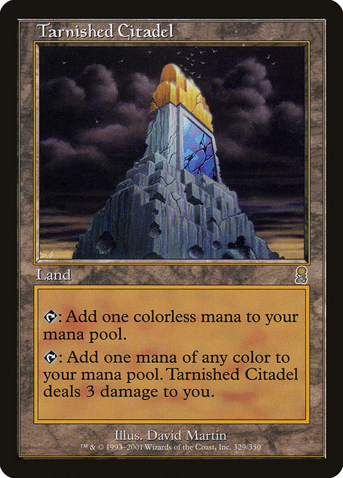 Odyssey - 329 - Tarnished Citadel - Rare - C - Non-foil