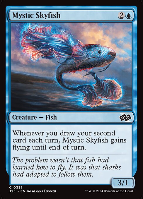 Foundations Jumpstart - 331 - Mystic Skyfish - Common - U - Non-foil