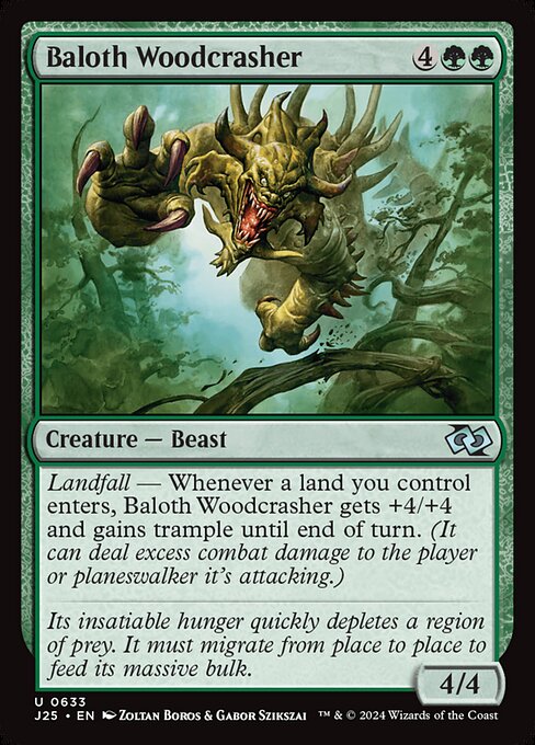 Foundations Jumpstart - 633 - Baloth Woodcrasher - Uncommon - G - Non-foil