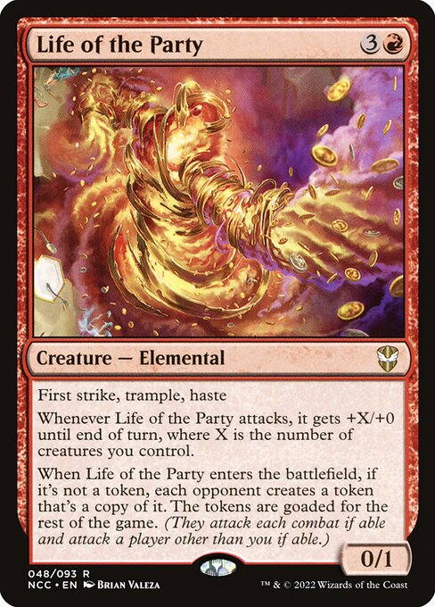 New Capenna Commander - 48 - Life of the Party - Rare - R - Non-foil