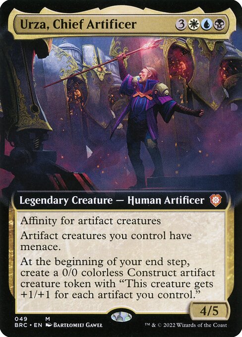 The Brothers' War Commander - 49 - Urza, Chief Artificer - Mythic - Multi - Non-foil