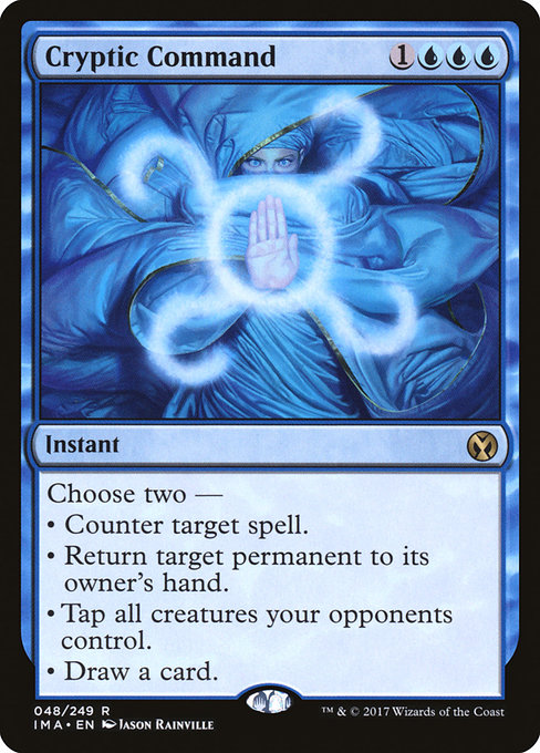 Iconic Masters - 48 - Cryptic Command - Rare - U - Non-foil