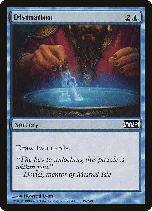 Magic 2010 - 49 - Divination - Common - U - Non-foil
