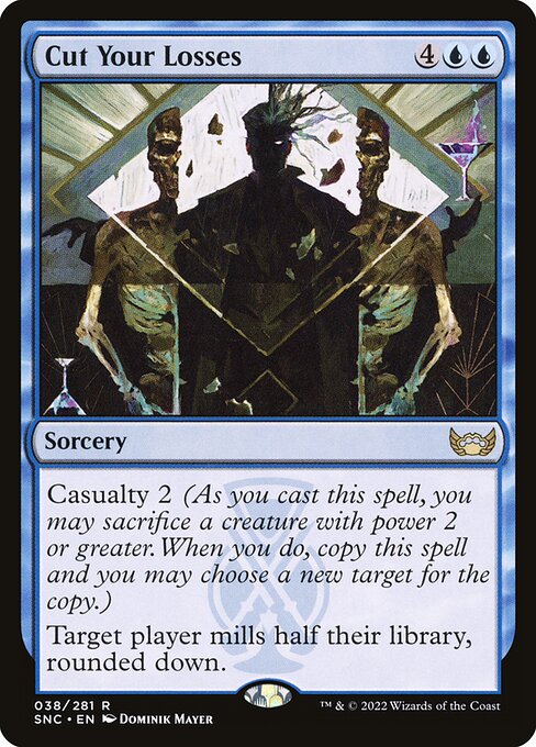 Streets of New Capenna - 38 - Cut Your Losses - Rare - U - Non-foil